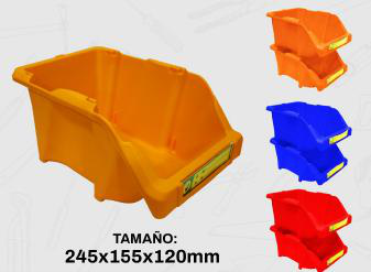 Organizador Plastico 245 X 155 X 120mm