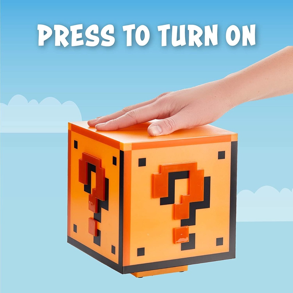 Super Mario Question Block Light Paladone