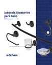 Juego de Accesorios para Baño 6pza GRIVEN Black Series
