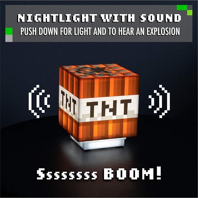 Minecraft TNT Light with Sounds Paladone