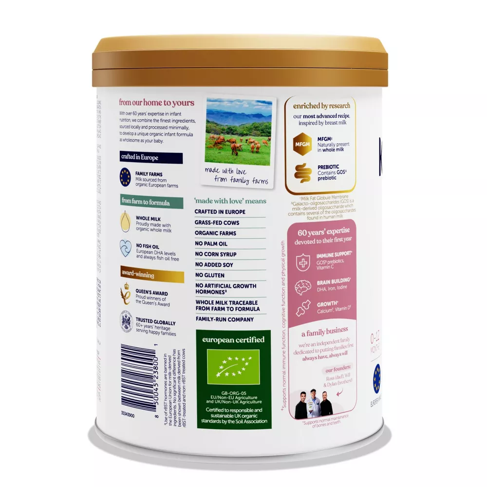 Kendamil Organic Infant Formula 28.2oz (1.76lb)
