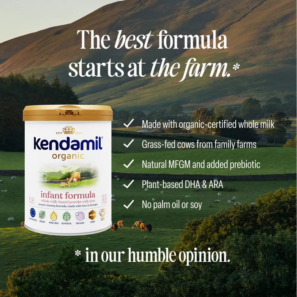Kendamil Organic Infant Formula 28.2oz (1.76lb)