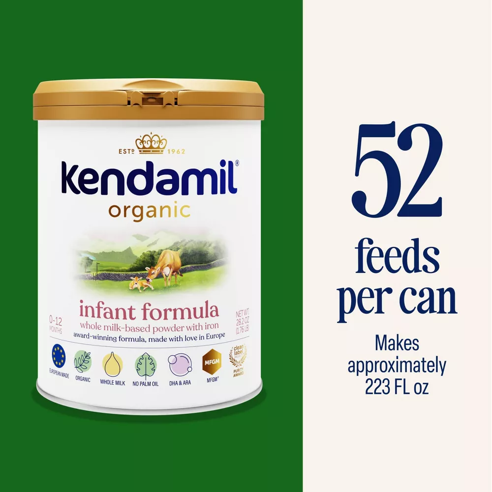 Kendamil Organic Infant Formula 28.2oz (1.76lb)