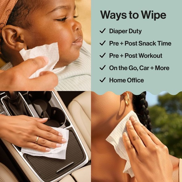 HONEST Wipes 72ct