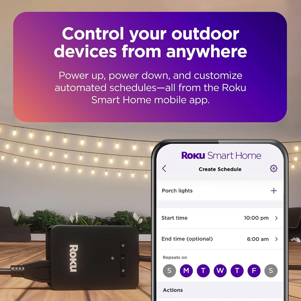 ROKU Outdoor Smart Plug SE