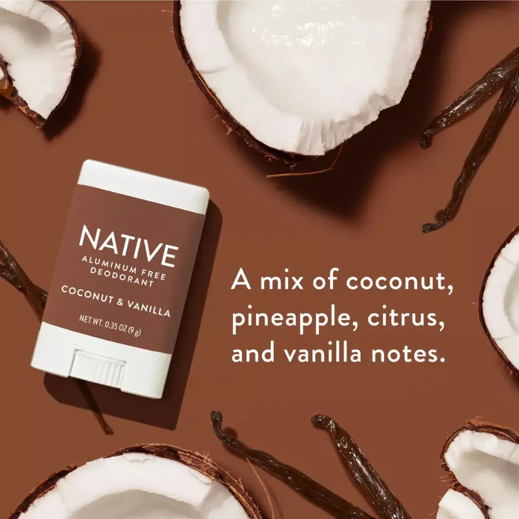 NATIVE Aluminum Free Deodorant Coconut & Vanilla 0.35oz (9g)