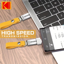 Memoria USB 2.0 128GB con Adaptador Tipo C KODAK Flash Drive