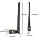 Adaptador Inalambrico USB WiFi 2in1 BT5.0 650m