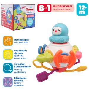 Juguete Multifuncional 8en1 GENIAL
