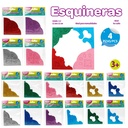Esquineras de Foamy 11 X 11cm 4pza POINTER