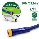 Manguera Reforzada para Agua 1/2" X 50ft GRIVEN