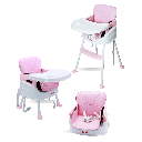 Silla de Comer para Bebe 3en1 GENIAL