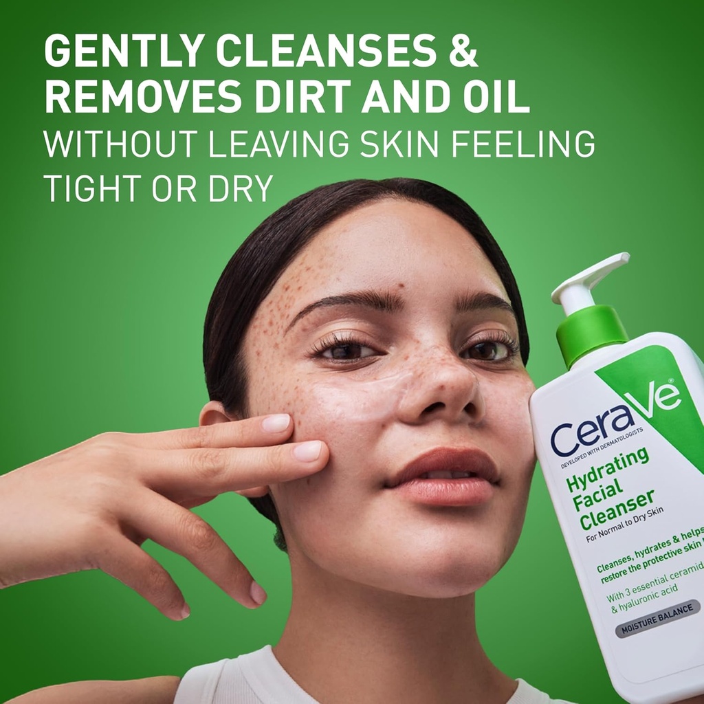 CERAVE Hydrating Facial Cleanser 19oz (562ml)