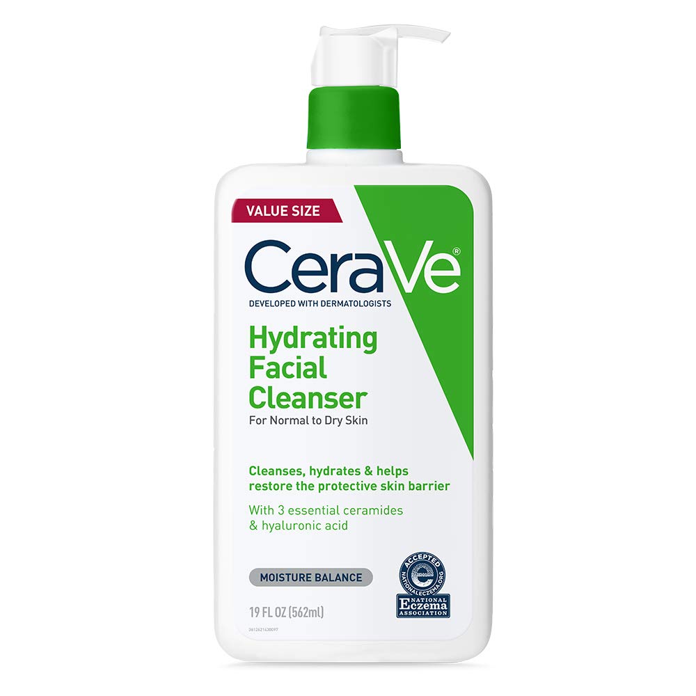 CERAVE Hydrating Facial Cleanser 19oz (562ml)
