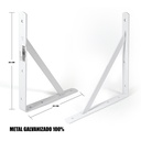 Soporte Escuadra 10 X 12" SECURITY