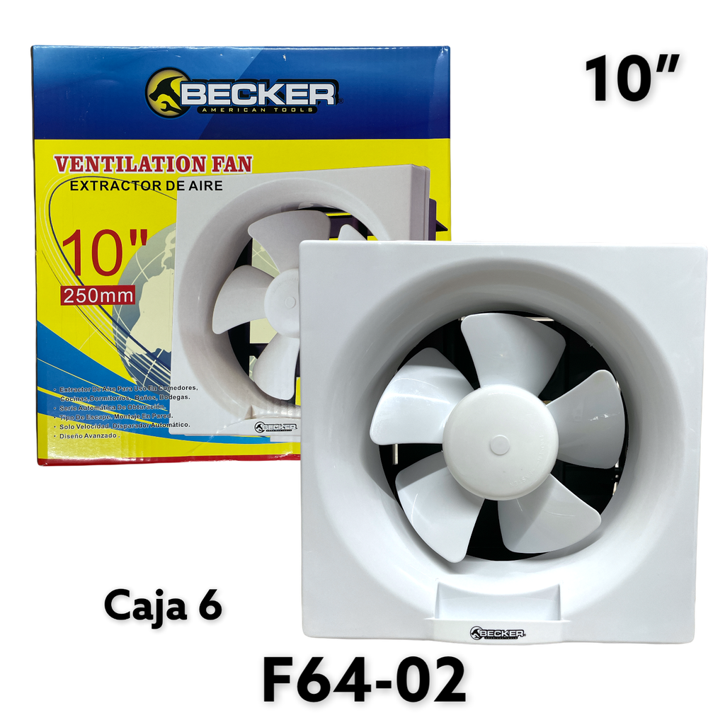 Extractor de Aire 10" BECKER