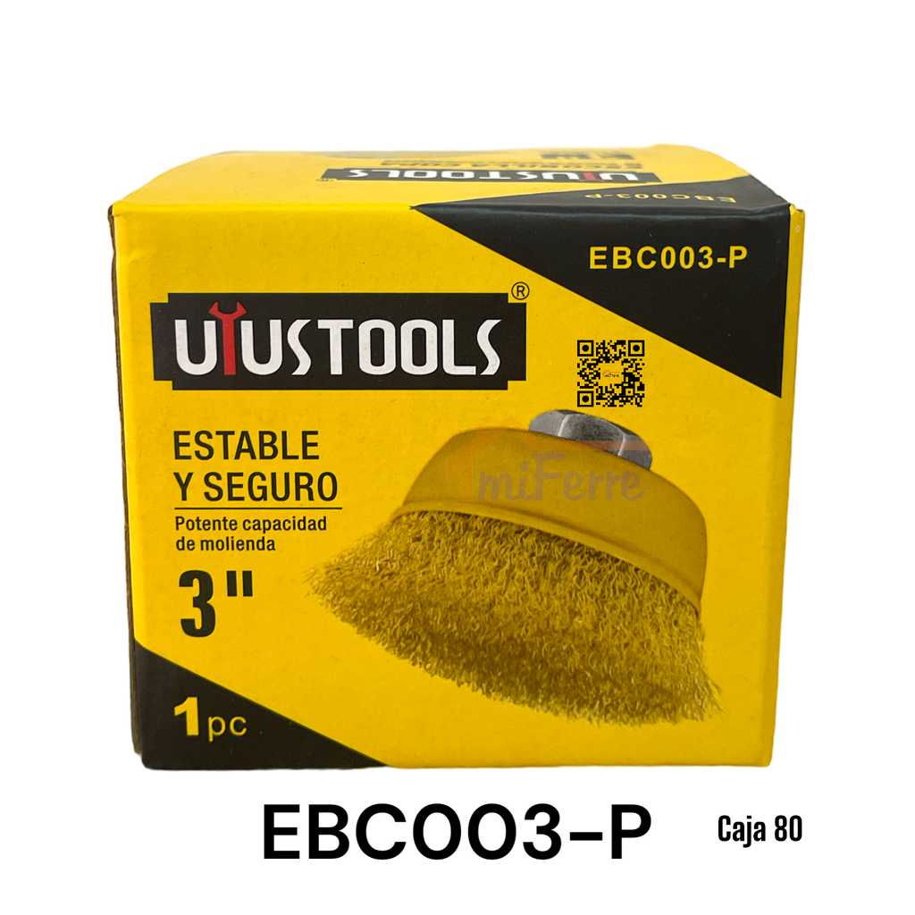 Escobilla de Copa 3 X 5/8" UYUSTOOLS