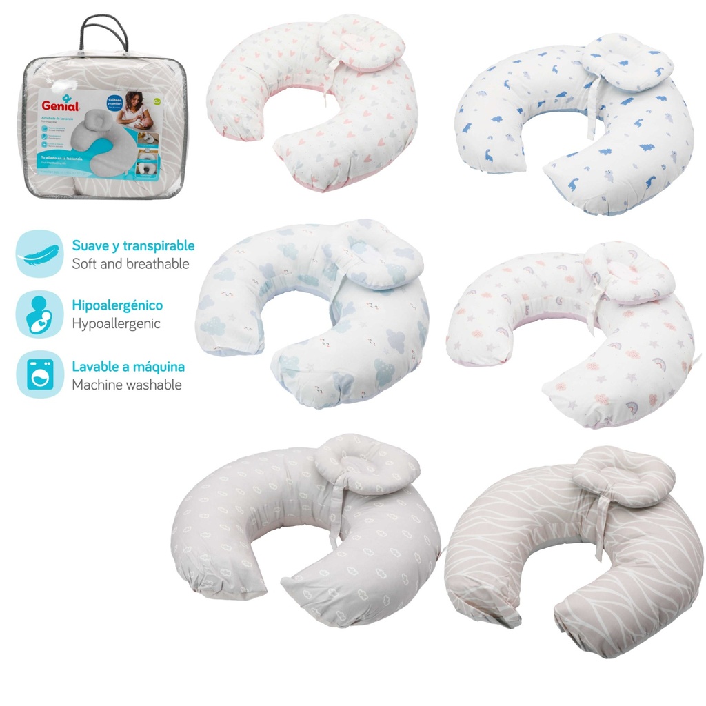 Almohada de Lactancia 50 X 60cm GENIAL