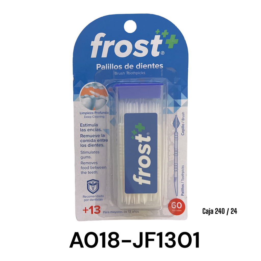 Palillo de Dientes 60pza FROST