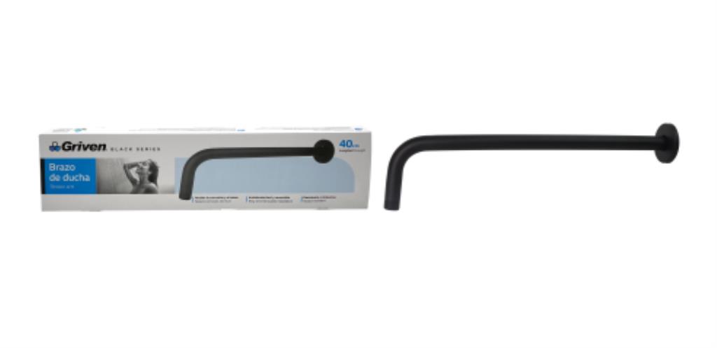 Brazo de Ducha GRIVEN Black Series
