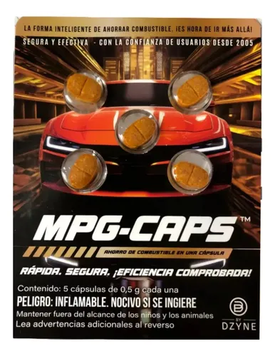 MPG CAPS 5capsulas