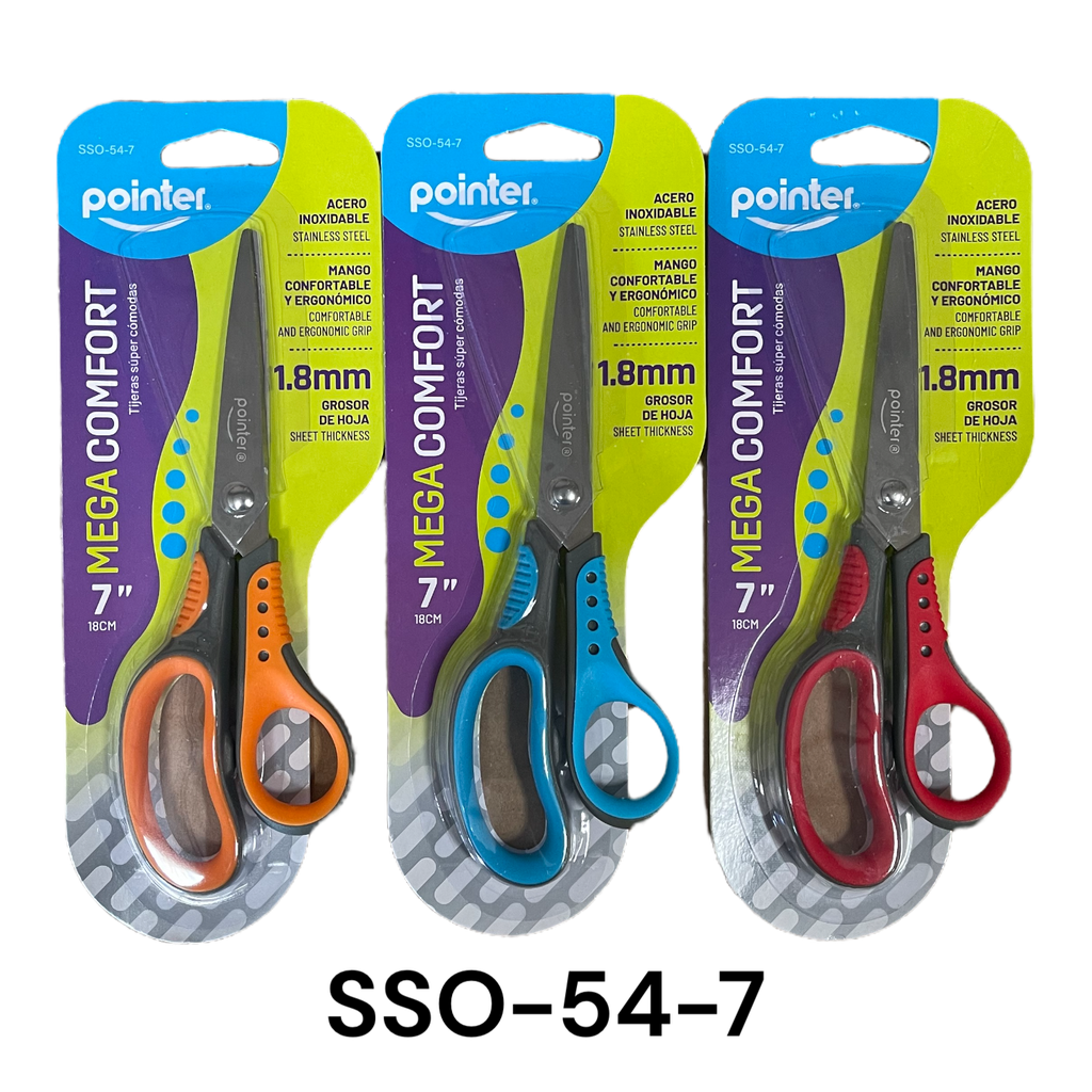 Tijera 7" POINTER Mega Comfort