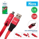 Cable Cargador Recortable USB Micro TROEN
