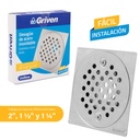 Desague de Piso Uniflow de Acero Inoxidable GRIVEN 