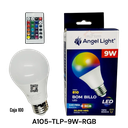 [A105-TLP-9W-RGB] BOMBILLO LED 9W ANGEL LIGHT RGB