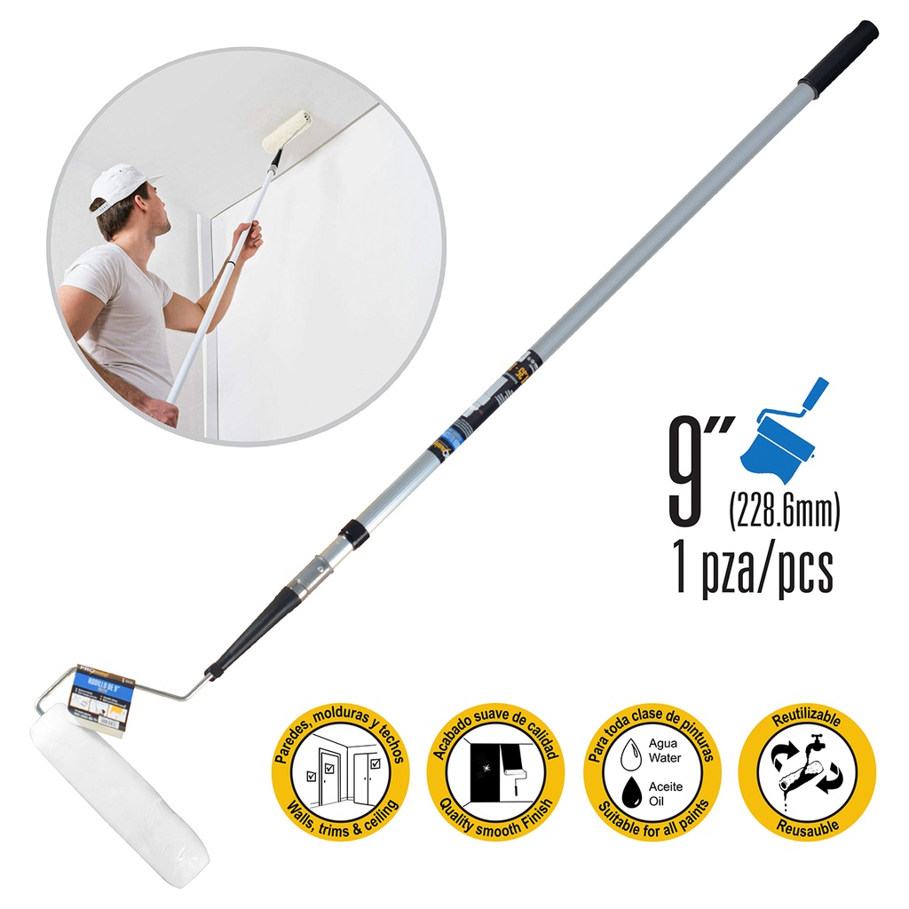 Rodillo 9" con Extension ProPAINT