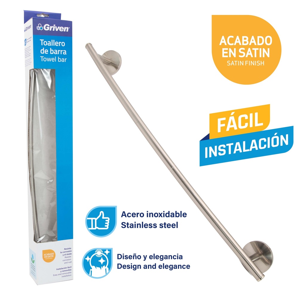 Toallero de Barra GRIVEN
