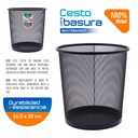 Cesto de Basura Metalico 10.5" POINTER