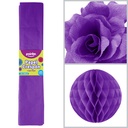 Papel Crespon Morado 10pza POINTER