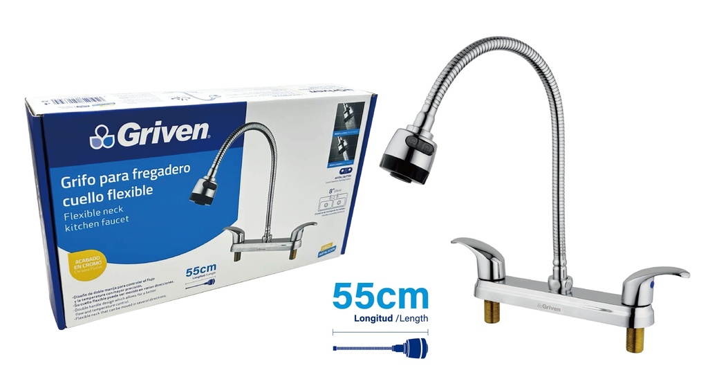 Grifo Flexible para Fregadero GRIVEN