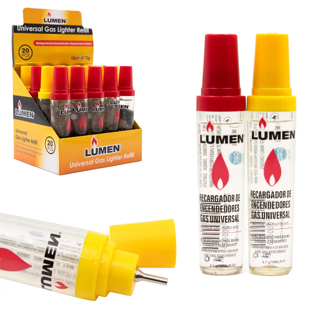 Recargador de Encendedor 20pza LUMEN LIGHT