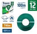 Cable Electrico #12 Verde TROEN