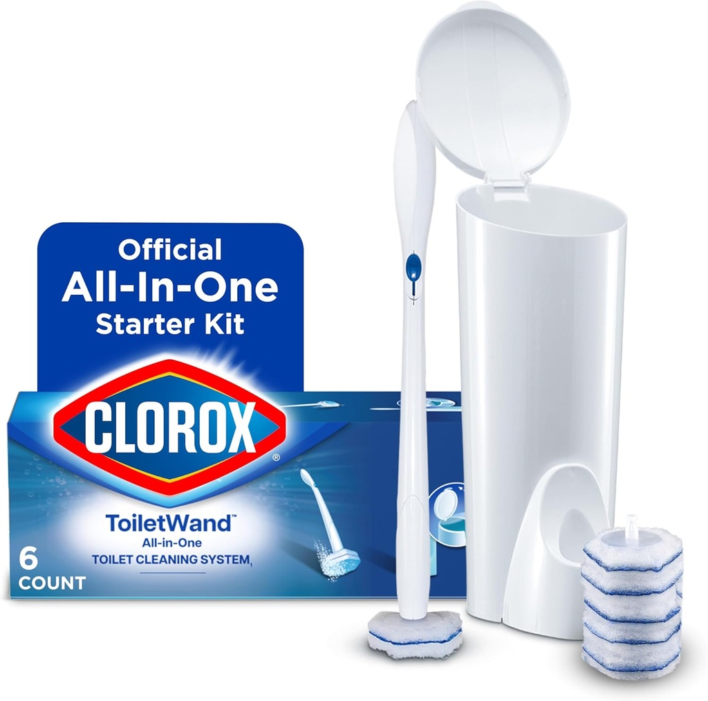 CLOROX Toilet Wand 3in1 Starter Kit