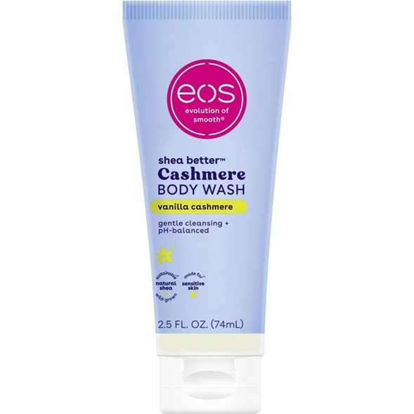 EOS Cashmere Body Wash Vanilla Cashmere 2.5oz (74ml)