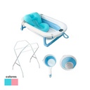 Set de Bañera Soporte y Accesorios para Bebe WAKID'S