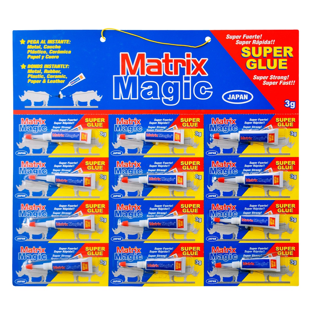 Super Glue MATRIX 12pza