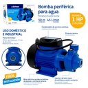 Bomba Periferica para Agua 1HP GRIVEN