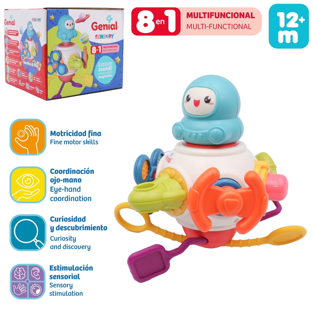 Juguete Multifuncional 8en1 GENIAL