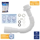 Trampa Flexible 1-1/4 - 1-1/2" GRIVEN