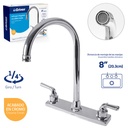 Grifo para Fregadero con Doble Manija GRIVEN
