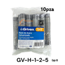 [GV-H-1-2-5] Niple Galvanizado 1/2X5&quot; GRIVEN 10pza