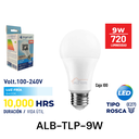 [ALB-TLP-9W] BOMBILLO LED 9W ANGEL LIGHT BASIC