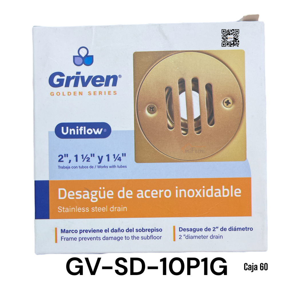 DESAGUE DE PISO GRIVEN GOLDEN SERIES