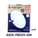 [A105-PB001-6W] LAMPARA LED EMPOTRABLE ANGEL LIGHT REDONDA 6W 6400K