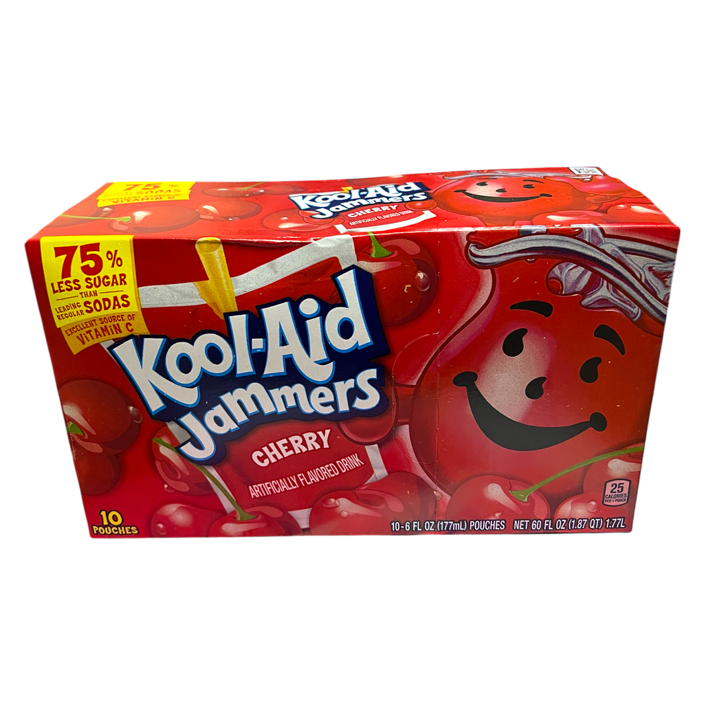 Kool Aid Jammers 177ml Cherry 10pack