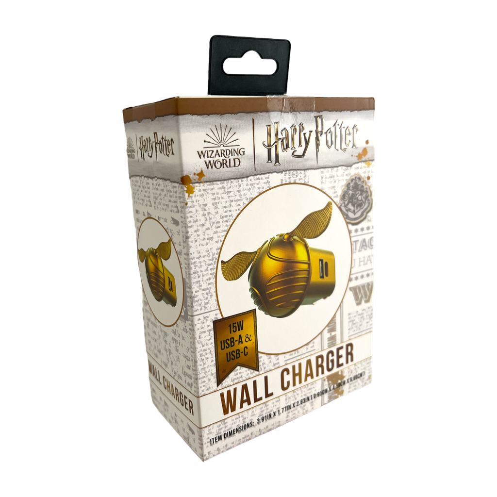 Harry Potter Golden Snitch Wall Charger 15W